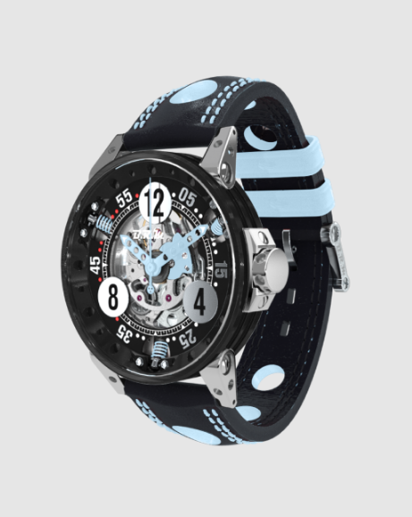 BRM Racing V6-44-SA Light Blue Skeleton Replica Watch BRM Racing V6-44-SA Light Blue Skeleton Replica Watch